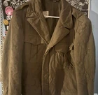 Vintage WWII Era US Army Wool Ike Military Jacket Crop Men’s Size 44r