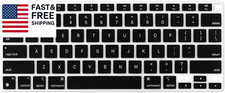 Silicone Keyboard Cover for Macbook Latest Air 13.3" 2020 with M1 Processor Mod