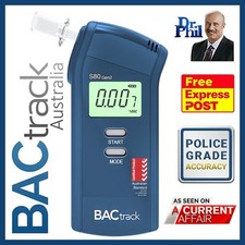 Breathalyzer Alcohol Tester. Professional BACtrack S80 Gen2 Personal. EXPRESS
