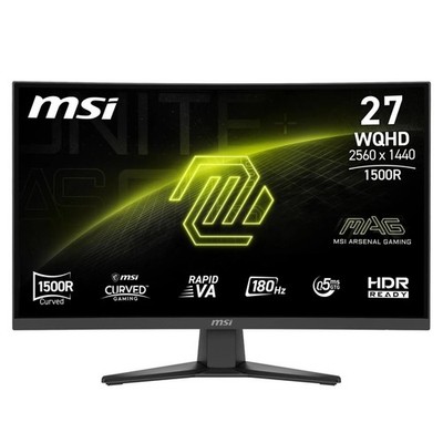 MSI MAG 275CQFDE E18 Gaming Monitor 27 Zoll 2560 x 1440 180Hz 16:9 HDMI Rapid VA