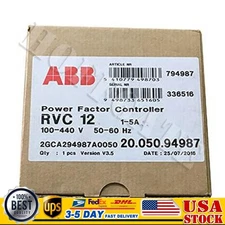 RVC-12/1-5A ABB Power Factor Controller RVC 12 1-5A Brand New Box