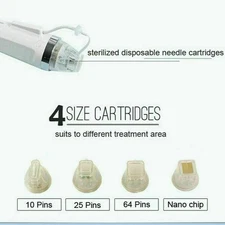 Replace Disposable 25/64/10 Pins Gold Plated Cartridges for RF Machine Skin Care