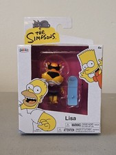 Lisa Simpson + Chester Cheetah One Of A Kind Custom Mash Up Figure!!!