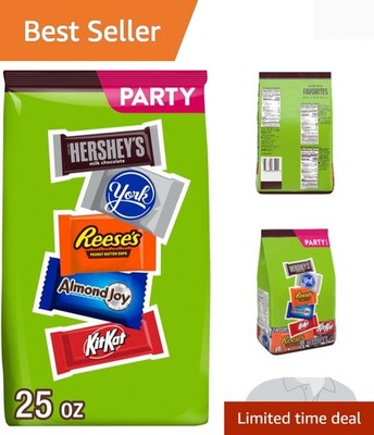 Hershey Assorted Chocolate Flavored Candy Party Pack, 25 oz