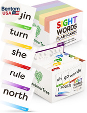 Sight Words Flash Cards Kindergarten to 4Th Grade - 600 Words from Dolch'S and F