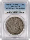 1899 O $1 Morgan Silver Dollar Top 100 VAM 5 Micro O Wing Lines PCGS XF40 Coin