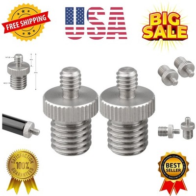 1/4'' Male to M12 Male Double-end Screw Adapter for DSLR Rig2 Pieces - 1571