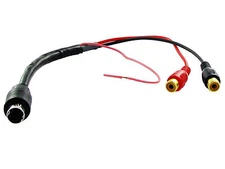 Alpine Ai-Net AUX lead RCA input CT29AL02 car radio iPod MP3 auxiliary adapter z