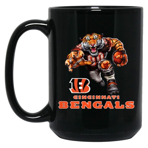 Vintage Cincinnati Bengals NFL Insulated Beverage Mug 16oz 90s 1995 | eBay