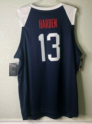 Nike USA Basketball James Harden #13 Jersey Mens 2XL AV3826-454