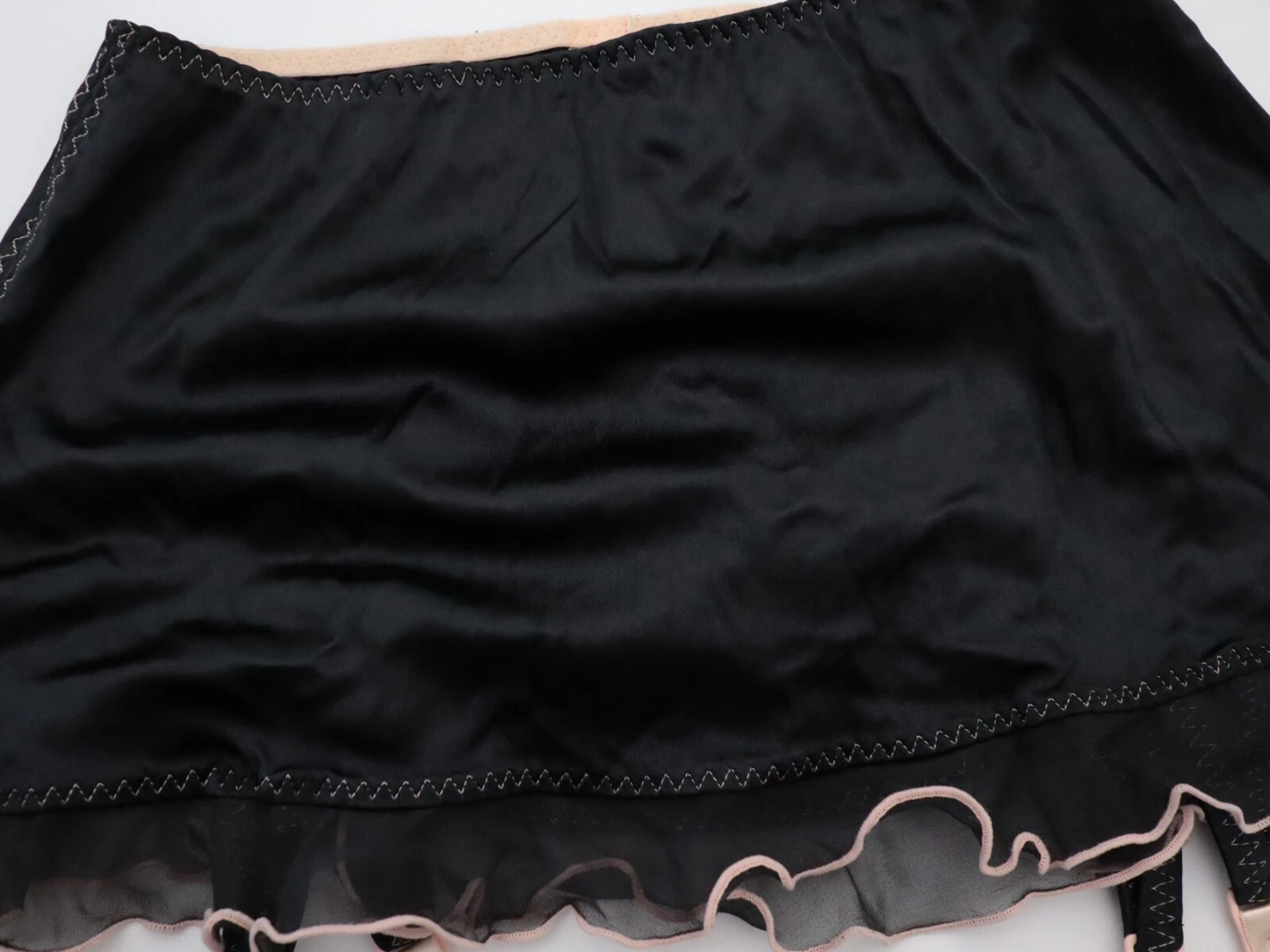 UNDERCOVER NUOVO Victoria's Secret vintage s pelle raso slip dupont gonna perizoma mutandine GRANDE