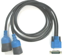 5FT Heavy Duty 6 and 9 Deutsch Y Cable for the Blue Point EEHD181030S Pocket iQ