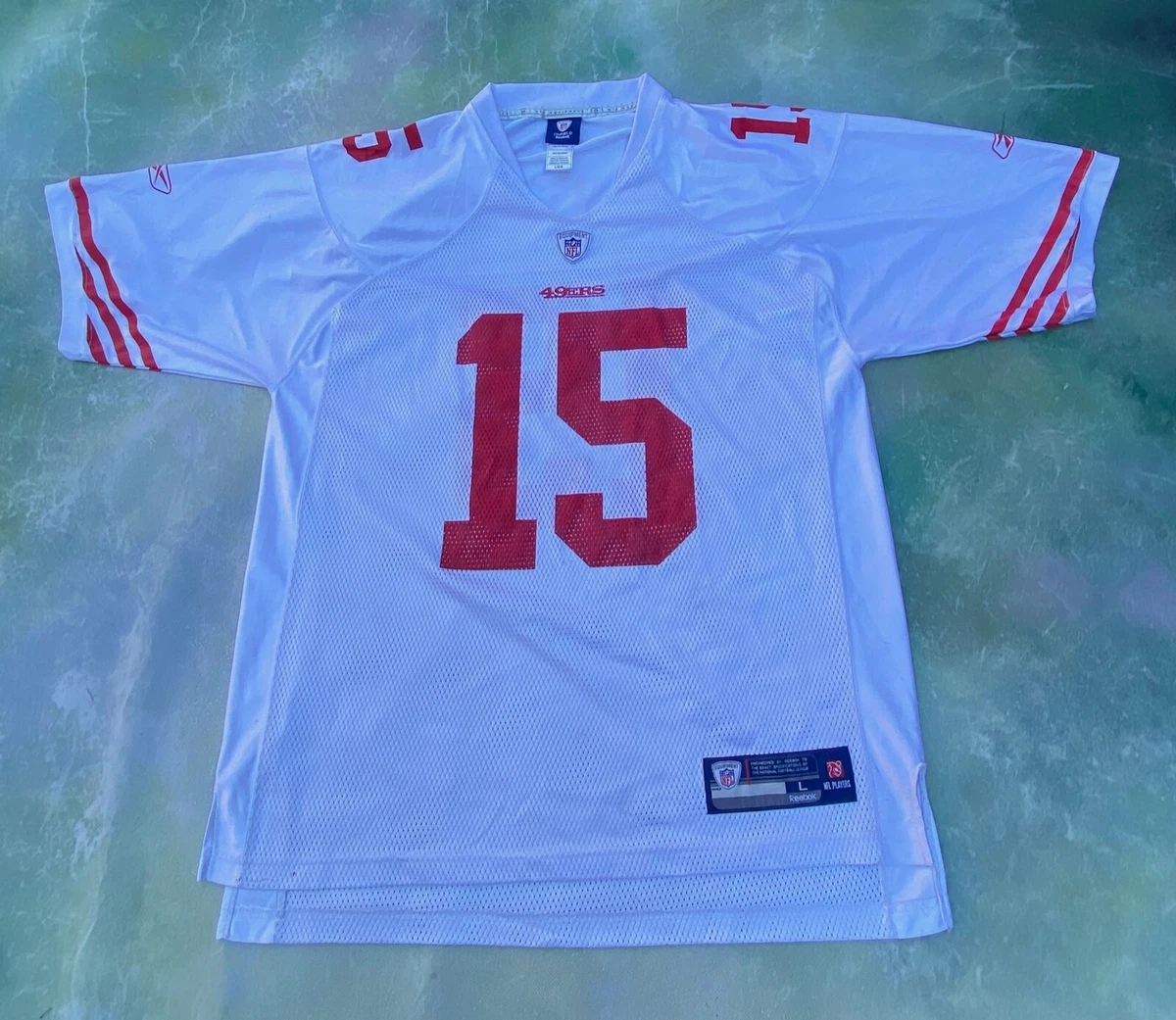 Reebok NFL San Francisco 49ers Michael Crabtree 15 Jersey Size L