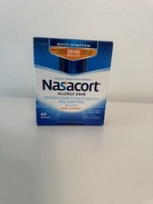 Nasacort 24HR Allergy Nasal Spray Non-drowsy  Alcohol Free, 60 Sprays, DB