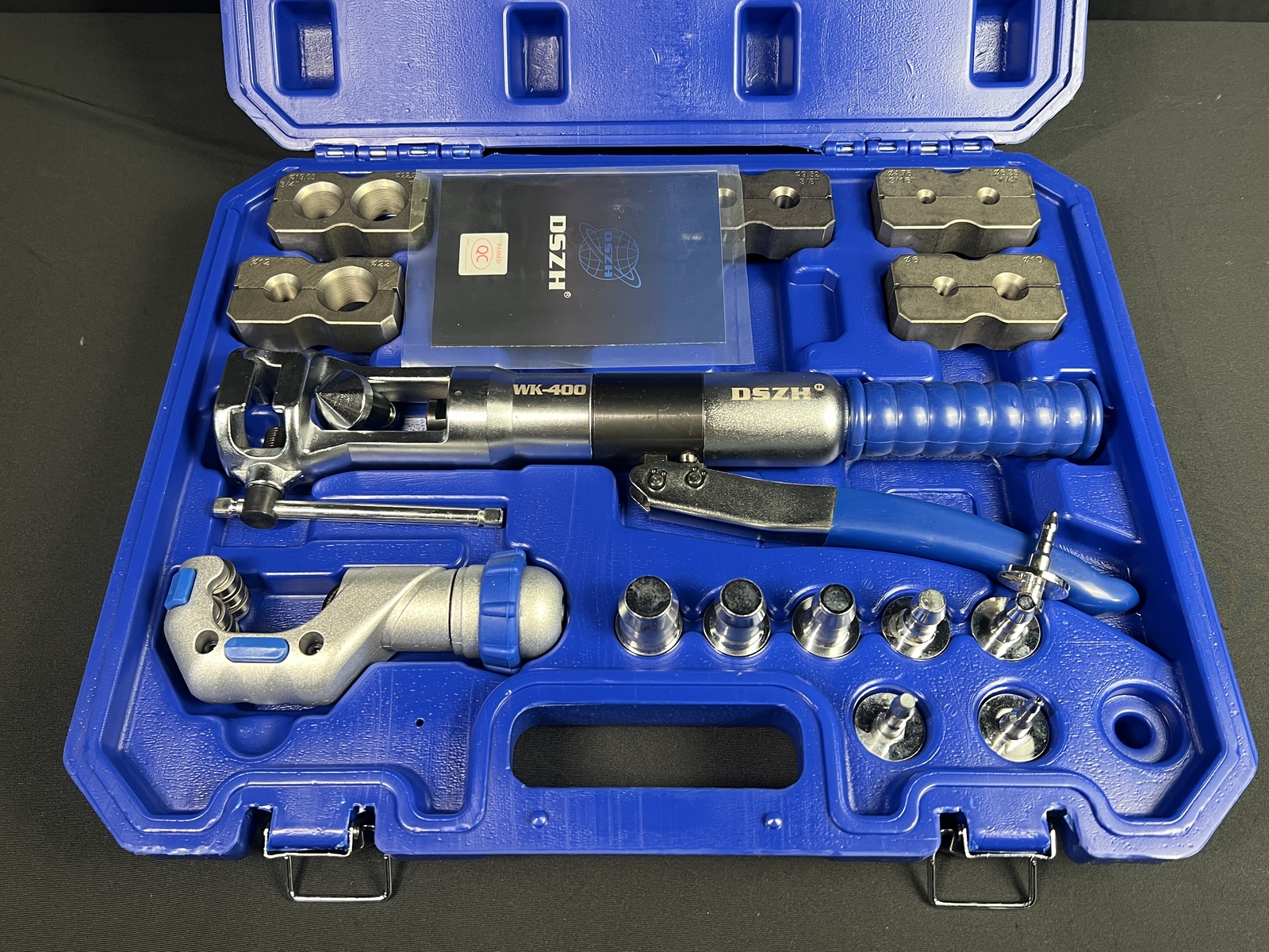 DSZH WK400 Hydraulic Expander & Flaring Tool Accurate Pipe Fuel Kit