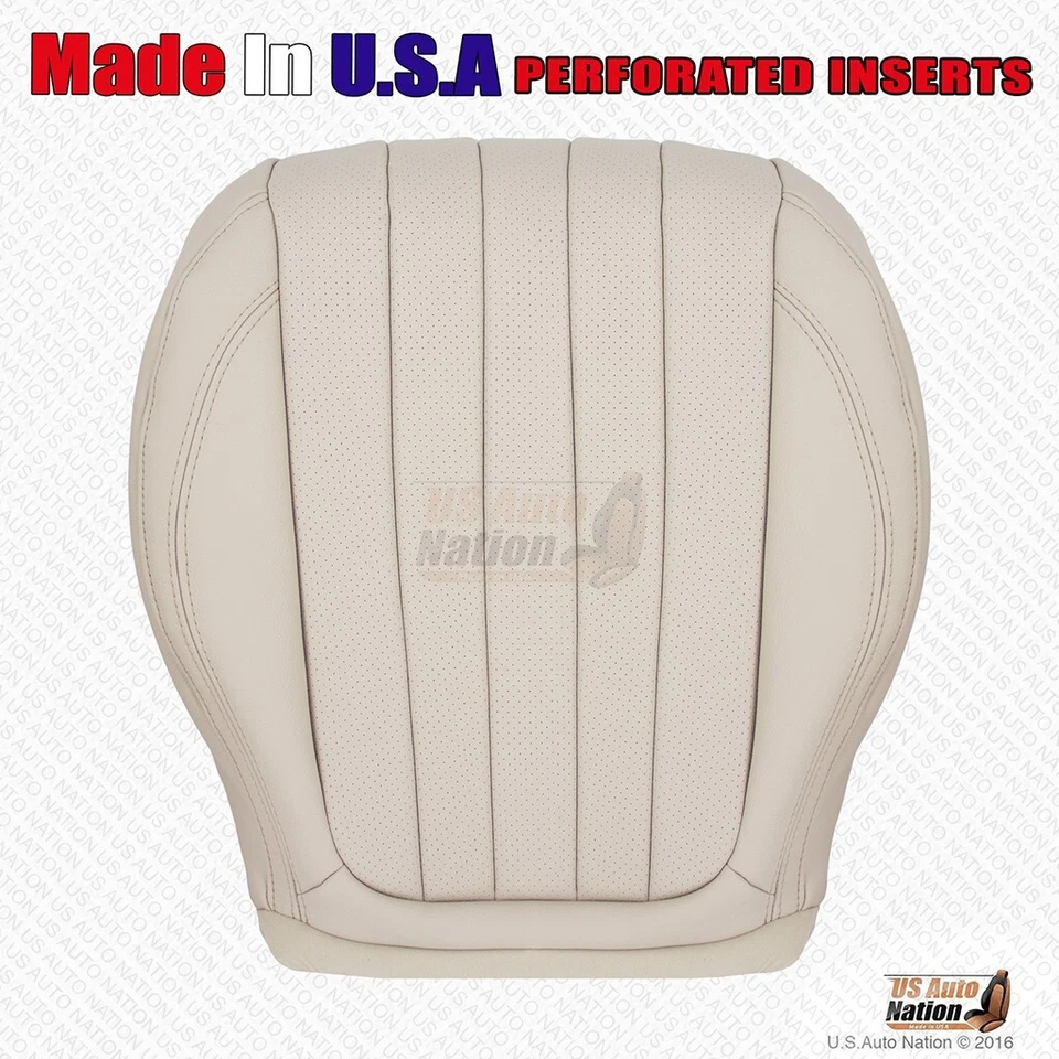 Виниловый чехол на сиденье для водителя снизу 2017–2020 Mercedes Benz E300 E350 E400 E450 желтовато-коричневый - Изображение 3 из 4