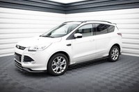 Seitenschweller Ansatz FüR Ford Kuga St-Line Mk2 Schwarz Schweller Sideskirts