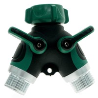 Homwe 2-way Y Valve Garden Hose Connector - Garden Hose Splitter - 1 Pcs on sale Homwe 2-way Y Valve Garden Hose Connector - Garden Hose Splitter - 1 Pcs on sale