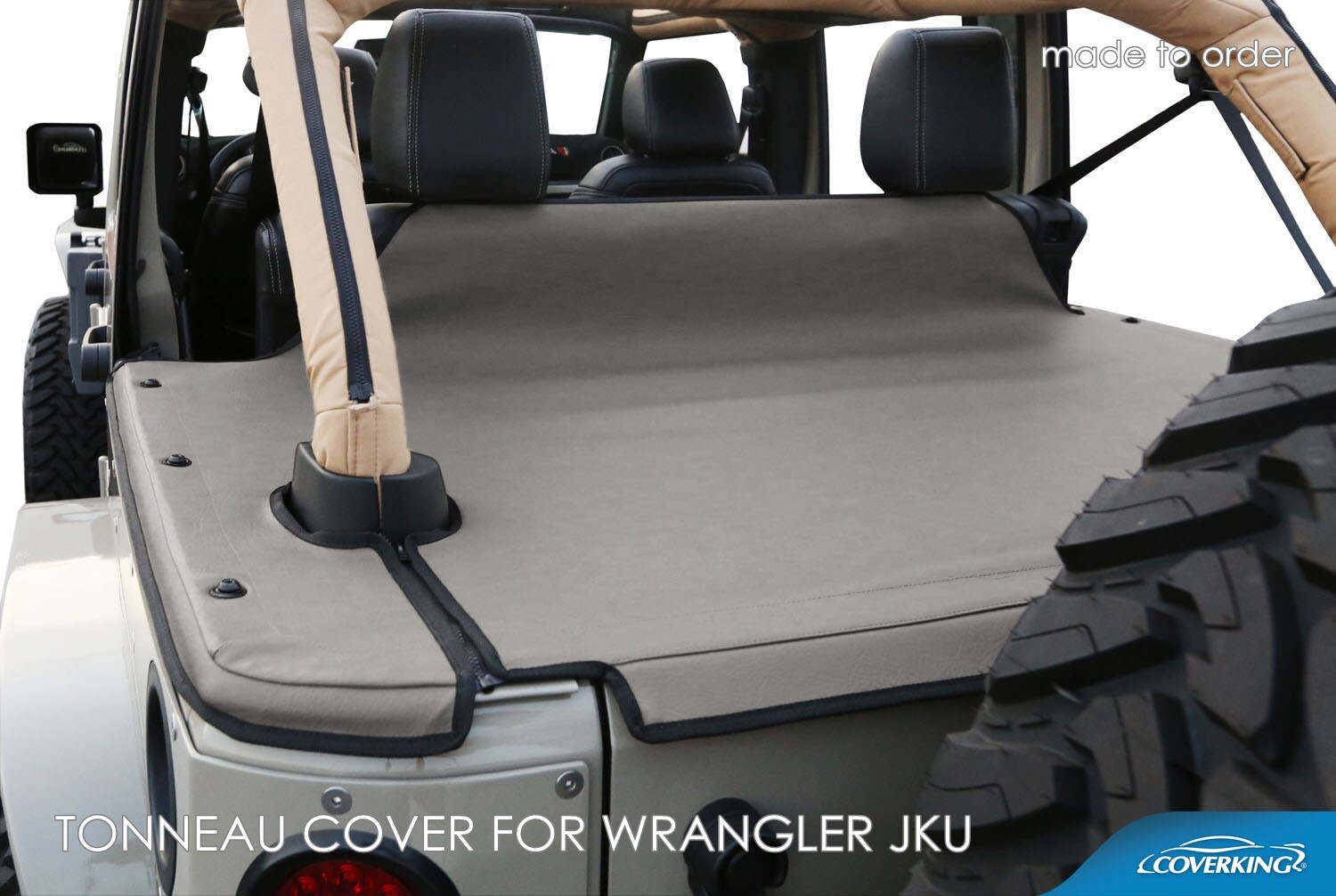 Premium Coverking Tonneau Cover Jeep Wrangler Jku 4 Doors Made To Order Ebay