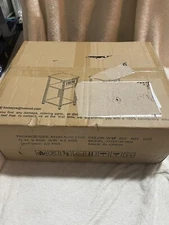 Aheaplus YHST-3F-004 white Lightweight Nightstand Set(2)With USB Port