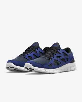 Nike Free Run 2 537732 406 Thunder Blue/Multicolored New Men's Size 8.5 NO LID!!