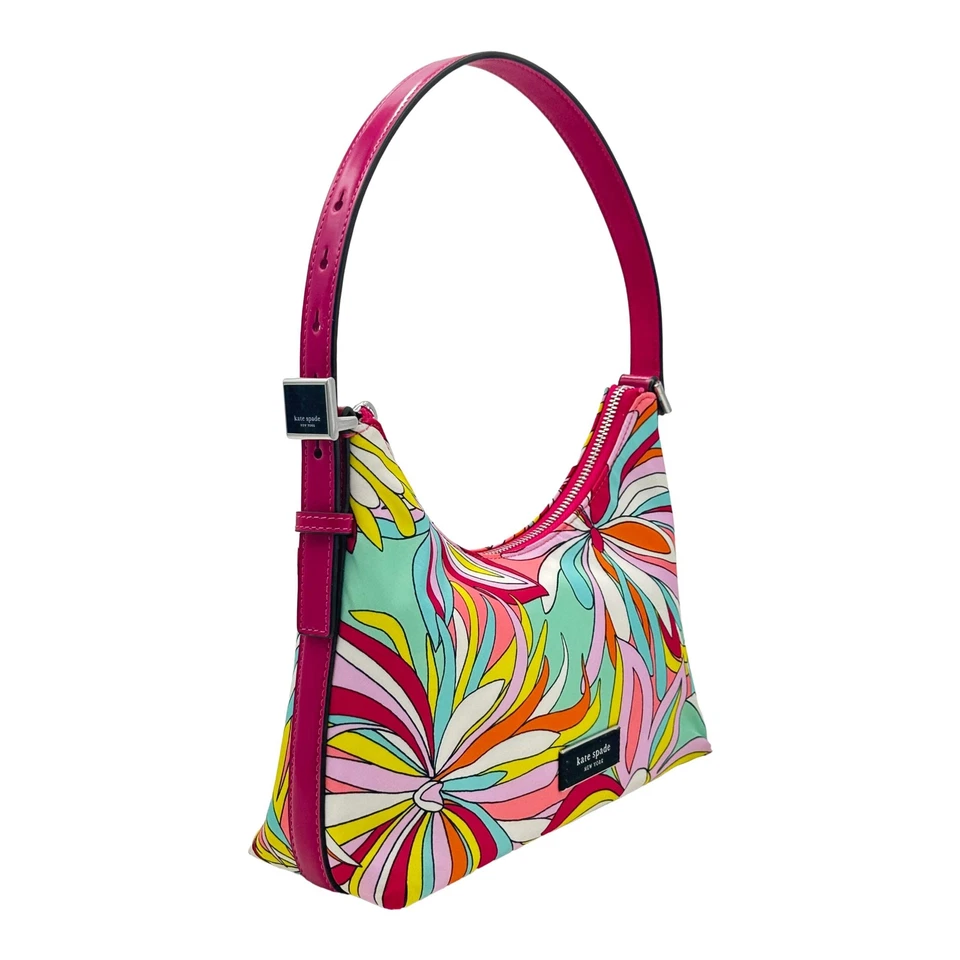 Bolsa de ombro Kate Spade New York Sam Icon Anenome floral pequena - Multicolor - Imagem 2 de 4