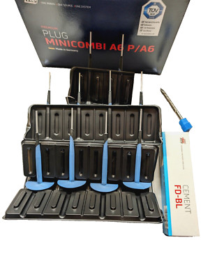 Tip Top Minicombi A6 10 Stück + Special Cement + Fräser 6mm