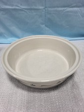 Longeberger 10.5" Woven Traditions Blue Casseole Dish, Made in USA