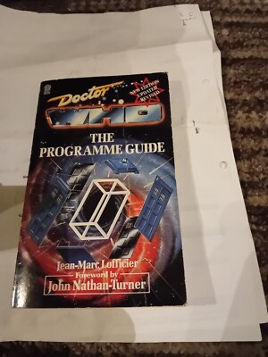 DOCTOR WHO PROGRAMMFÜHRER IN GUTEM ZUSTAND 