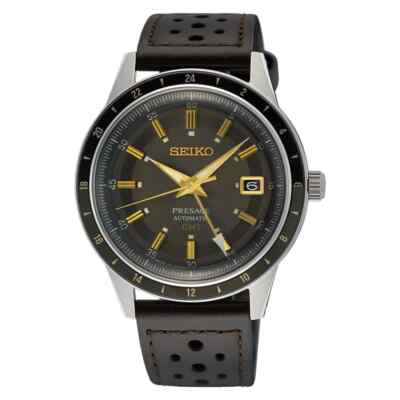 Seiko Presage 60's Style Automatic 40.8mm Water-Resistant Men's Watch