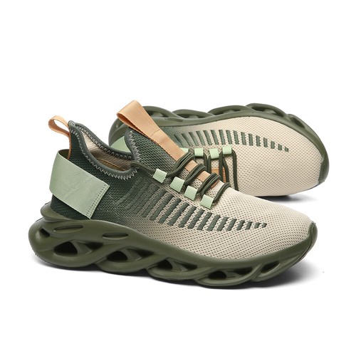 Sneakers Uomo Ragazzo Sport Scarpe Sportive Casual Lacci Suola Alta Jomix  VERDE | eBay