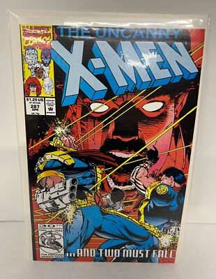 THE UNCANNY X-MEN 287 APR 1992 ORIGIN OF BISHOP JOHN ROMITA JR. ART