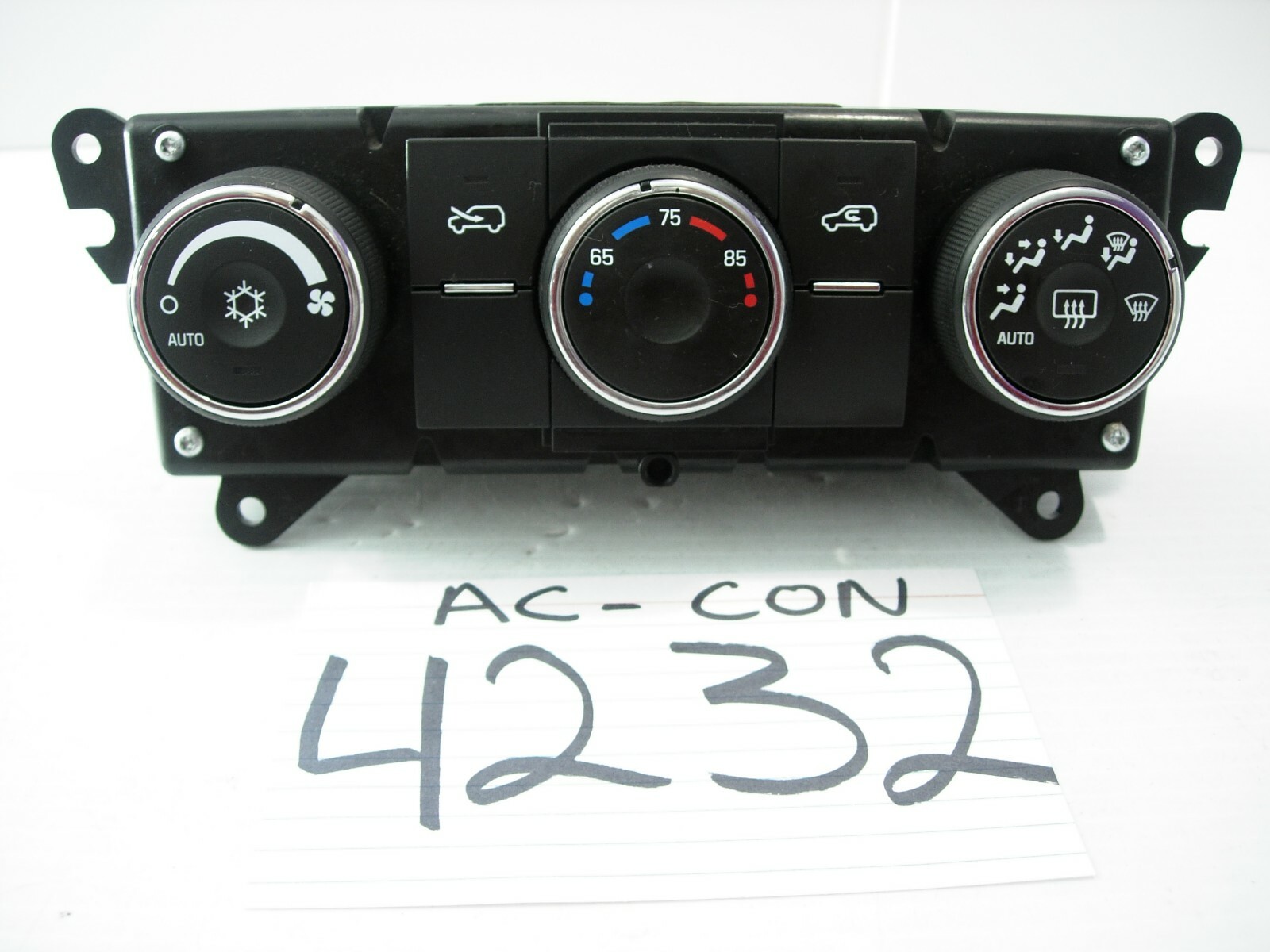 08 09 10 Saturn VUE AC and Heater Control Used Stock #4232-AC 