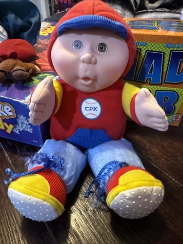 Cabbage Patch Kids Cpk Boy Baseball Doll Mattel 1990s