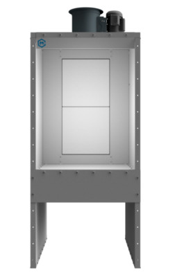3' Wide Bench Paint Booth - 1Hp - 3Ph - Free Shipping