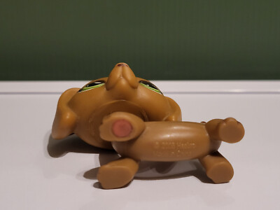 Hasbro LPS PETSHOP / Littlest Pet shop CHIEN DOG TECKEL ROSE Yeux bleu