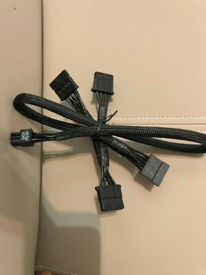 EVGA SuperNOVA 6 PIN PERIF TO 2X SATA  2X IDE FOR EVGA SUPERNOVA 750 P2 