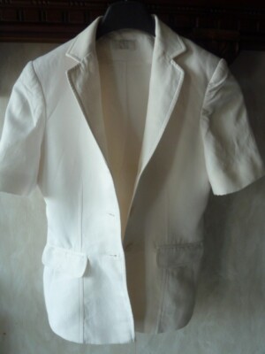 WHITE SHORT SLEEVE JACKET PROMOD 42