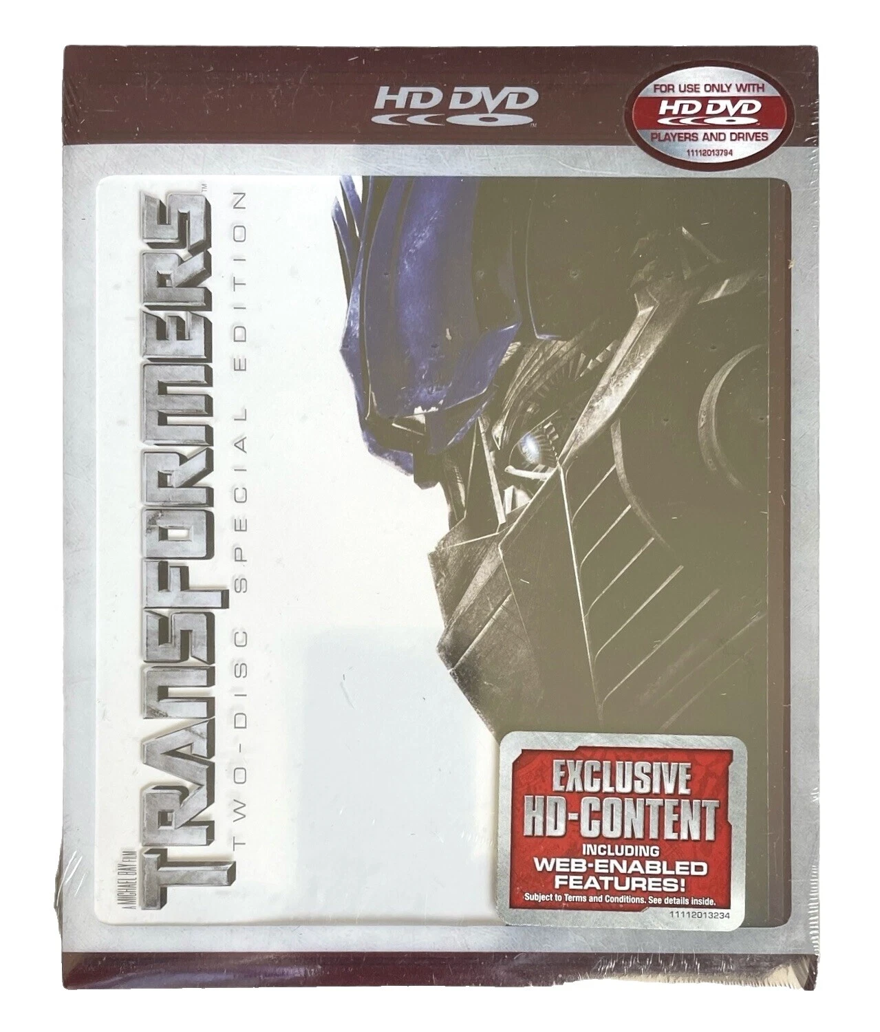 Transformers Edicion Especial DVD y Blu-ray