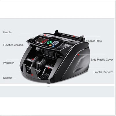 110V/220V Multinational Currency Banknote Counter Detector Support Plastic Money