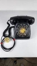 Automatic Electric Type 80 Rotary Dial Phone Telephone 1974 Black Retro PROP