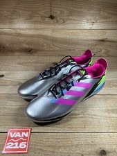 NEW SZ 11.5 Adidas Gamemode Firm Ground Soccer Cleat Metallic Bright Cyan GY7535