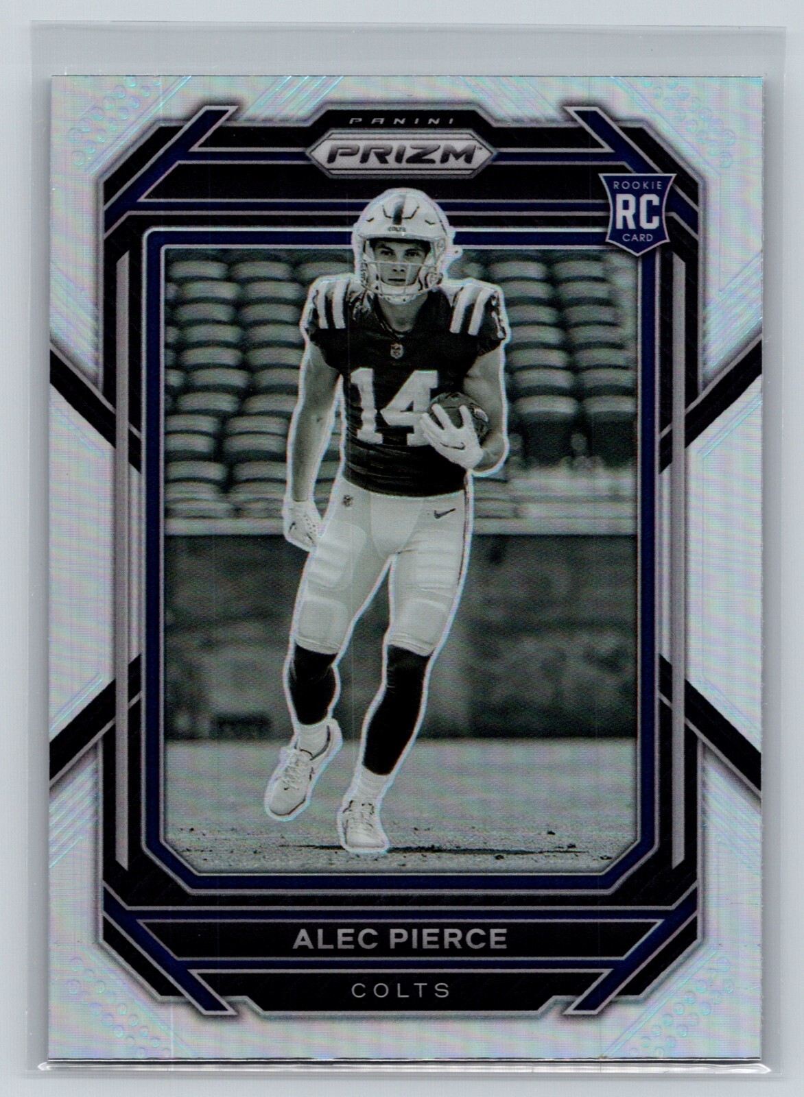 2022 Panini Prizm #330 Alec Pierce Negative Variation Prizm SP Rookie RC  J