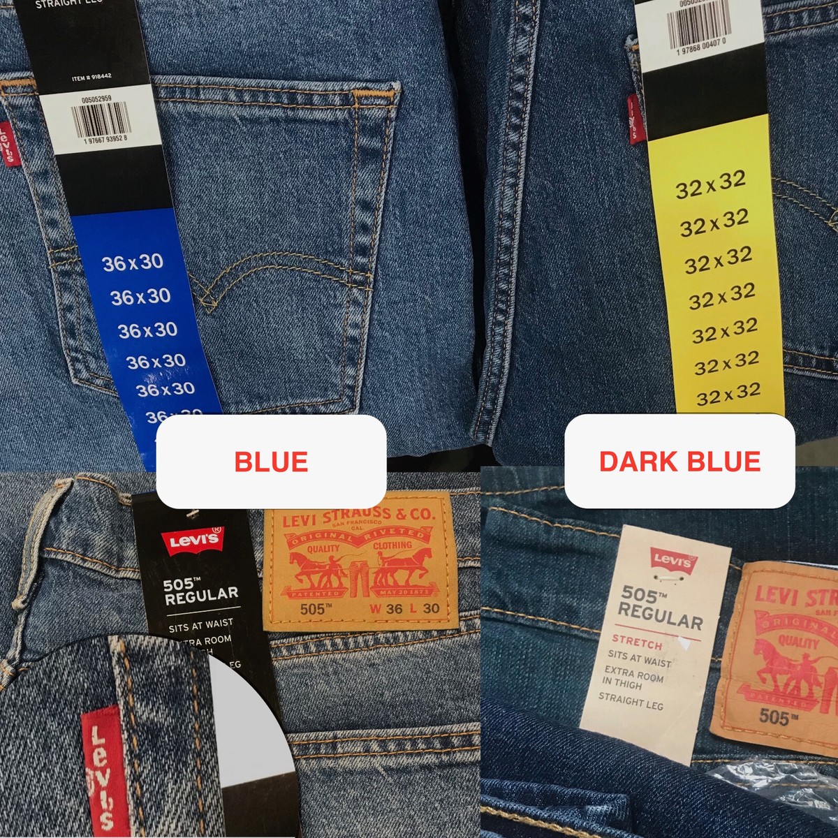 LEVI’S / 00's 505 denim pants Levi's® 505™ Relaxed Straight Leg Selvedge Jeans | Nordstrom