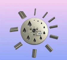 Disc Cutter Drop Shape | Set of 10 punches | 6mm to 31mm | Jewelry Dies |