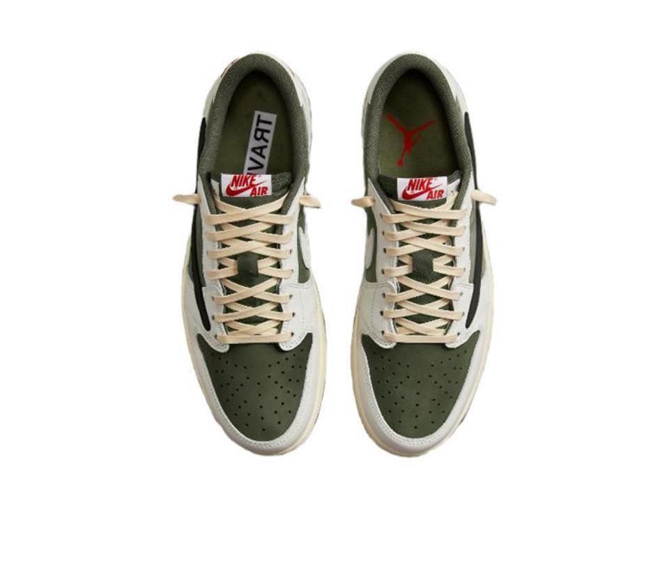 Travis Scott X Air Jordan 1 Low OG ''Medium Olive'' Black Travis Scott X Air Jordan 1 Low OG ''Medium Olive'' Black