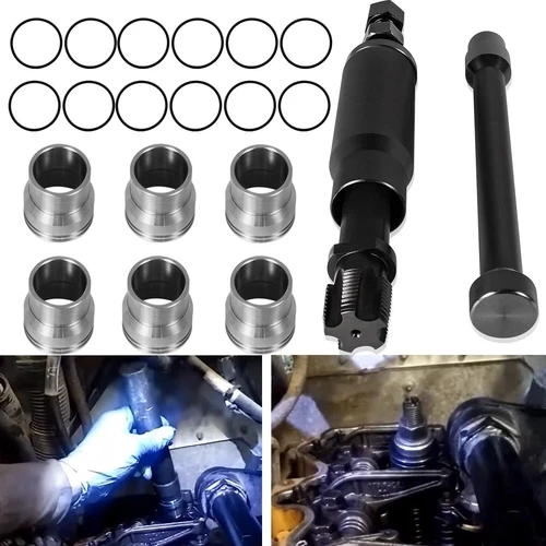 For Caterpillar CAT C7 C9 3126B Injector Sleeve Cup Removal & Install Tool Kit - Picture 2 of 13