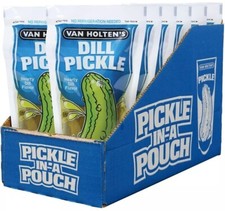 Van Holten's Pickles - Jumbo Dill Pickle-In-A-Pouch - 12 Pack Exp.01/2026 NEW