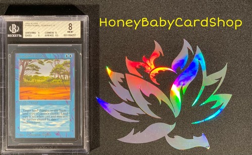 MTG Limited Edition Alpha 1993 Phantasmal Terrain BGS 8.0Q++ NM/MT 93/94 - Picture 4 of 6