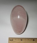 2.4" x 2" POLISHED NATURAL FREE FORM ROSE QUARTZ CRYSTAL STONE MINERAL ~ 164.6g — photo 9